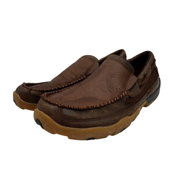 Twisted X Slip-On Driving Mocs Model MDMS014 Men\'s Size 8.5 main image 10